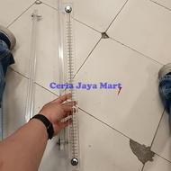 Water Level 500mm 20" Gauge XYW 500 Level Gauge Tank/ Acrylic Level Gauge Water Oil Liquid Acrylic O