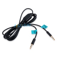 Audio Cable Adjustable Wheat Replacement Accessories for Logitech Game Headset Cable G433 G233 GPRO
