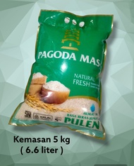 Beras pulen beras putih beras pagoda mas 5 kg