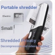 Portable Shredder Multifunctional Mini Electric Shredder Office Household Small A4A6 Paper File Shredder