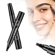 Waterproof Microblading Eyebrow Pencil, 4 Points Precise Eyebrow Pencil, Suitable for Women Magic Ey