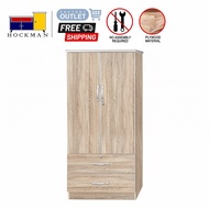2.5 Feet Wardrobe Cupboard Mirror Maple color 9903 Furniture Almari Baju Bilik Cermin