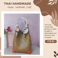 สินค้าเข้าแบบใหม่ !! กระจูดสาน กระเป๋าสาน krajood bag thai handmade งานจักสานผลิตภัณฑ์ชุมชน otop วัสดุธรรมชาติ ส่งตรงจากแหล่งผลิต #กระจูด #กระเป๋า