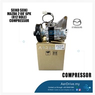 OEM MAZDA 2 08' 6PK COMPRESSOR R12 HOLE