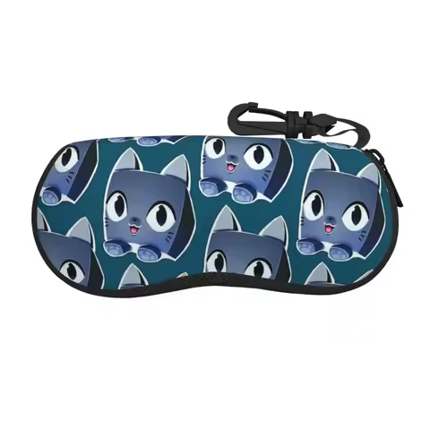 Pet Simulator X Code Shell Glasses Case Protector Sunglasses Box Women Men Soft Eyeglasses Bag Pouch