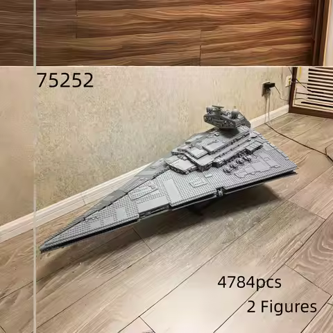 UCS Starship Block 4784pcs Model Imperial Space Destroyer Building Blocks Bricks Christmas Gifts Com