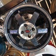 Sport rim 15'' TE37
15 X 6.5

4 X100

ET40

Closs gunmetal machined lip & bowl 



