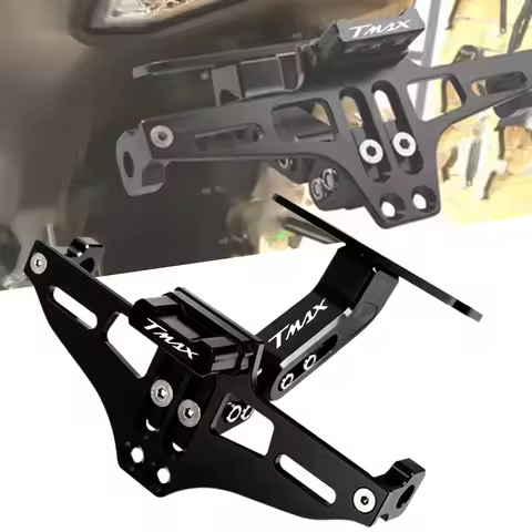For YAMAHA TMAX 530 500 TMAX530 TMAX530 TMAX560 SX DX Motorcycle License Plate Bracket Licence Plate