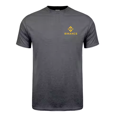 Binance Coin (BNB) T-shirt Tees Summer Cotton Short Sleeve Cool Tops Mans Tshirt OZ-422