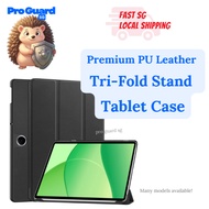 [SG] Oppo Tablet Tri-Fold Stand Tablet Case Oppo Pad SE 11" inch Cover Premium PU Leather