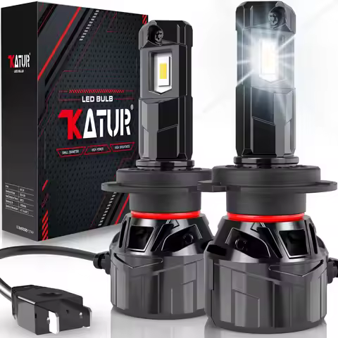 Katur 2x H4 H7 H8 H11 9005 9006 H9 HB3 HB4 HIR2 9012 LED Headlight Canbus 40000Lm LED Lamp Bulb Auto