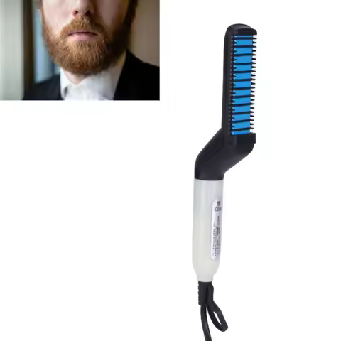 Multifunctional Electric Hair Comb Brush Straightening Comb Straight Hair Styling Tools