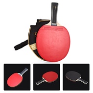 [SPML] Strong Table Tennis Racket 7 Ply wood For ping Pong Bat Paddle Long handl