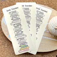 JOSALEM Book List Reading Log, Writable Notes Reading Challenge Reading List Marker Cards, Creative 