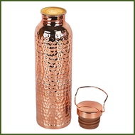 Copper Water Bottle 800ml Insulated Portable Waterbottle Drinkware Copper Bottle for Drinking Water 