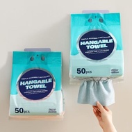 Household Lazy Rag Hanging Removable Rag Thickened Dish Cloth Wipe Table Cleaning Cloth Kitchen Disp