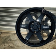 New Car Sport Rim RAYS TE37 Wheels 17x8J 5x113 ET38 Gloss Black -