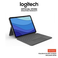 Logitech Combo Touch Backlit Keyboard Case With Trackpad For iPad Pro 11"(1st, 2nd & 3rd Gen)