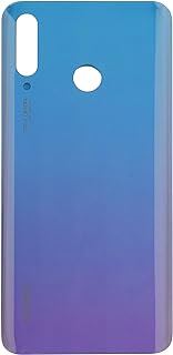 Vvsialeek Battery Door Cover Back Cover Kompatibel for Huawei P30 Lite MAR-L01A MAR-L21A MAR-LX1A MAR-LX3A Aurora Blue Akkudeckel
