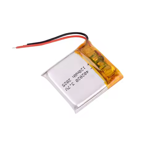 3.7V 402020 120mAh Battery 042020 Li-Polymer Lithium Batteries for Bluetooth Headphones Mice Toys Co