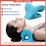 Neck Massager C Shape Brace Cervical Traction Spine Massage Stretcher Support Pain Relief
