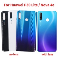 New Battery Cover For Huawei P30 Lite 48MP Nova 4e 24MP Back Cover Glass Rear Door Housing Case Panel Replace