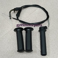 SUZUKI RG RG110 RG SPORT RGV RGV120 THROTTLE CABLE TALI MINYAK THROTTLE PIPE WITH HANDLE GRIP GP99MOTORPARTS