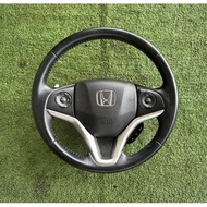Honda Jazz Fit GK5 GP5 RS Multifunction Steering Wheel / Leather Steering Used Japan 🇯🇵