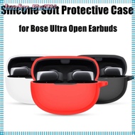 LUCKY-SUQI Earphone Protective Cover, Soft Silicone Earphone , Portable Shockproof Dustproof Earphone Storage  for Bose Ultra Open Earbuds Home/Travel