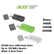 UP300 Acer USB Flash Drive | 64GB/128GB/256GB Storage | Up to 120 MB/s Speed | Water & Dust Proof
