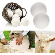 10pcsbag Wool Felt Wrinkle Releasing Reusable Laundry Steamy Dryer Ball Washer Fabric Softener Washing Machine Ball