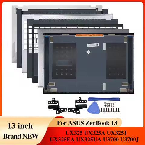 Laptop Screen LCD Back Cover/Front Bezel/Hinges/Palmrest/Bottom Accessorie For ASUS Zenbook 13 UX325