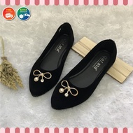 Blackpanda Flat Shoes Black Panda Shoes Women's Shoes Women's Flatshoes Black Panda Vika Pointed Sho