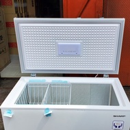 Promo Promo Gila... Chest Freezer Box Sharp Frv-310X 300 Liter 310X
