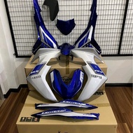 Body Cover Set LC135 V1/LC135 V4-V7/LC135 V8/Y16ZR V1/Y15ZR V2 Exciter GP (8) 2015 Silver/Blue