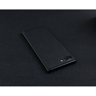 Blackberry key2 blue cowhide leather sticker