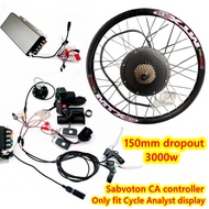 ⚔NBpower 150mm Dropout 72V 3000W Rear Motor Wheel Electric Bike Kit Ebike Conversion Kit with Sa 3☢