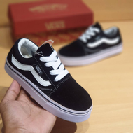 SEPATU ANAK VANS1 SEPATU ANAK LAKI-LAKI PEREMPUAN SEPATU ANAK CEWEK COWOK WARNA HITAM PUTIH SEPATU A