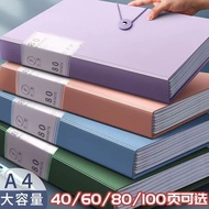 Folder Multi-Layer Mixed Transparent a4 Folder Test Paper Folder Score Manufacturer Organize New Sto