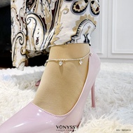 VENYSS Rantai Kaki Hooky Berries Lovely Gelang Kaki Perempuan Perak 925