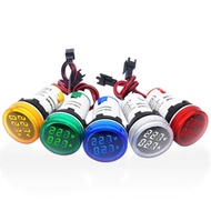 Headlight indicator displays Volt & Amp ED16-22VA