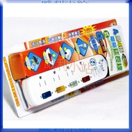 [Willie Station] Electric Genie PSK-334A 4 Open 4 Plug Extension Cord 200cm (1.8m) 3 Cores 2.0 Overl