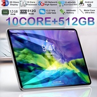 แท็บเล็ต รอมแพด 12GB 512GB พร้อมหน้าจอ android 4k 10 นิ้ว android 10.0 10 นิ้ว สําหรับเด็ก