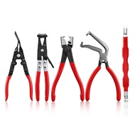 Electrical Connector Removal Tool 5PCS Electrical Disconnect Pliers Automotive Hose Clamp Tool Set