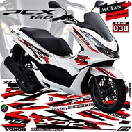 Decal Sticker Striping Variasi All New Honda PCX 160 - New PCX 160 2022 - PCX Hybrid - PCX CBS - Dec