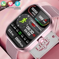 LIGE Fashion HD Smart Watches Women Voice Assistant Bluetooth Call Women‘s Health Monitor Heart Rate