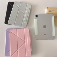 Case For iPad A16 11th 10th 10.9 Air 4 5 Pro 11 2018-2024 Y-Fold Stand Cover iPad 9.7 10.2 8th 9th A