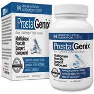 ProstaGenix Multiphase Prostate Supplement - End Nighttime Bathroom Trips, Urgency, Frequent Urination. 90 Capsules