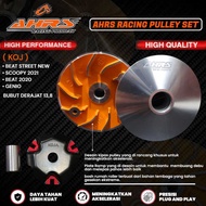 PULLEY SET PULLY ROLLER HOUSING AHRS RACING KOJ BEAT GENIO KOJ SCOOPY NEW STREET NEWBEAT 2020BEAT LA