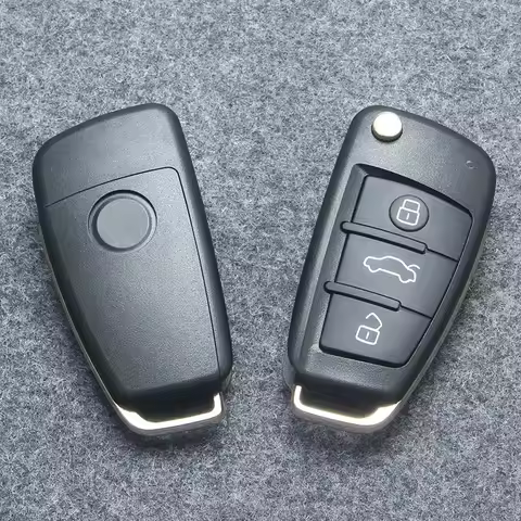 Car Key Conversion Case Remote Control 3 Buttons Remote Control For Audi A2 A3 A4 A6 A6L A8 S5 Q7 TT